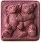 Teddy Bears, Milky Way mold. #MW1046